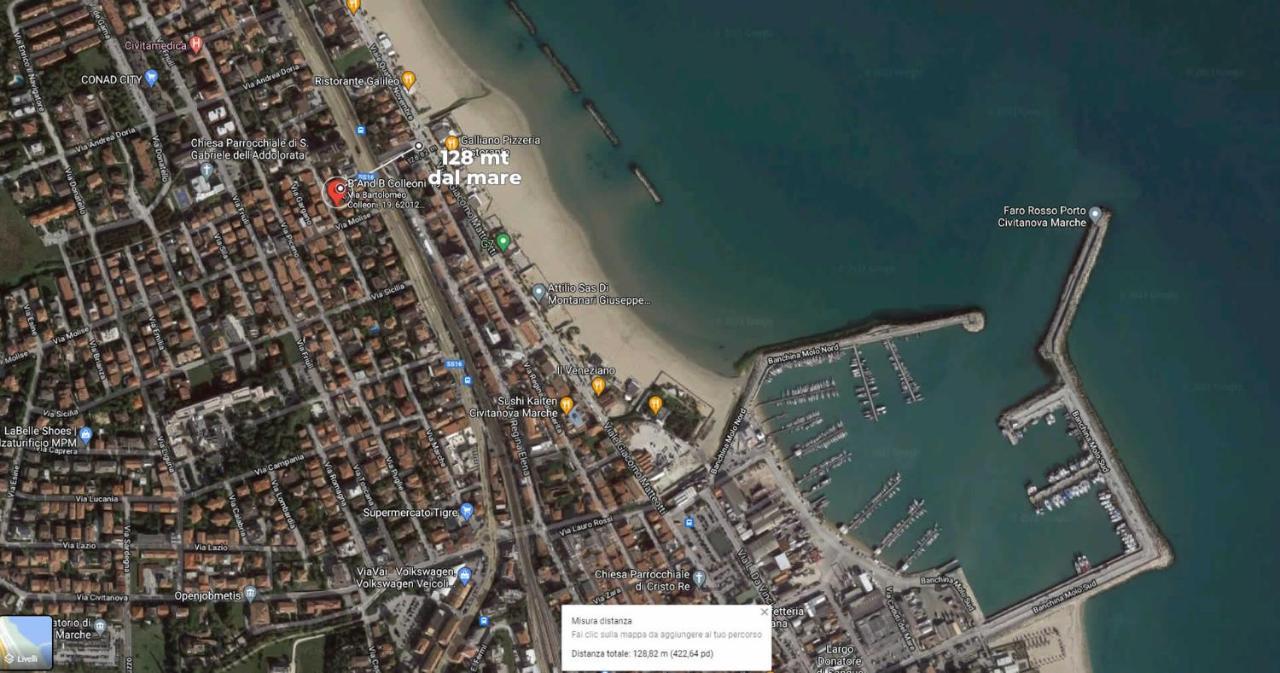 Colleoni 19 Bangkok, Appartamento Superior Civitanova Marche Buitenkant foto